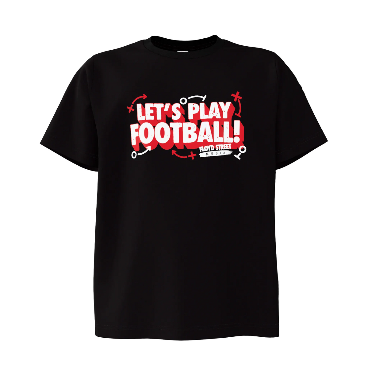 Let's Play Football Youth Tee