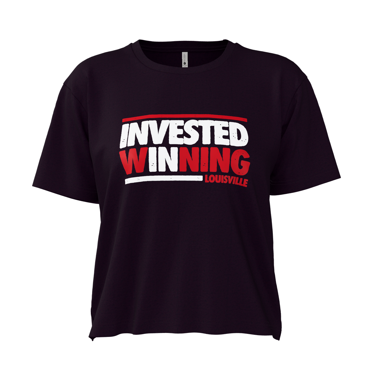 Invested In Winning Crop Tee