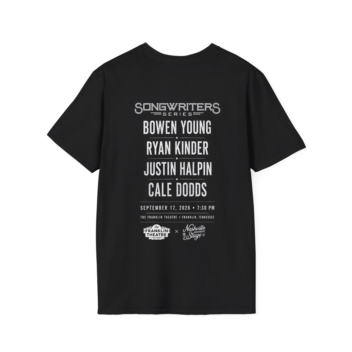 Songwriters Series 09/17 T Shirt