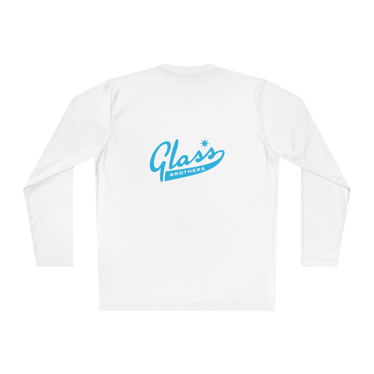 Glass Brothers Long Sleeve Tee — Retro Script Logo Lightweight Shirt