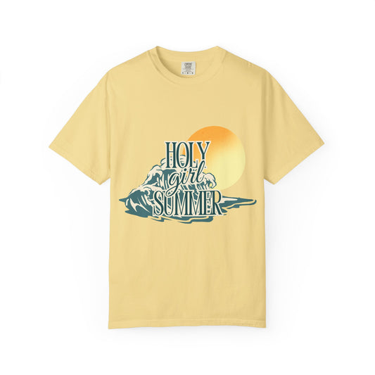 Holy Girl Summer Tee (Butter Yellow)