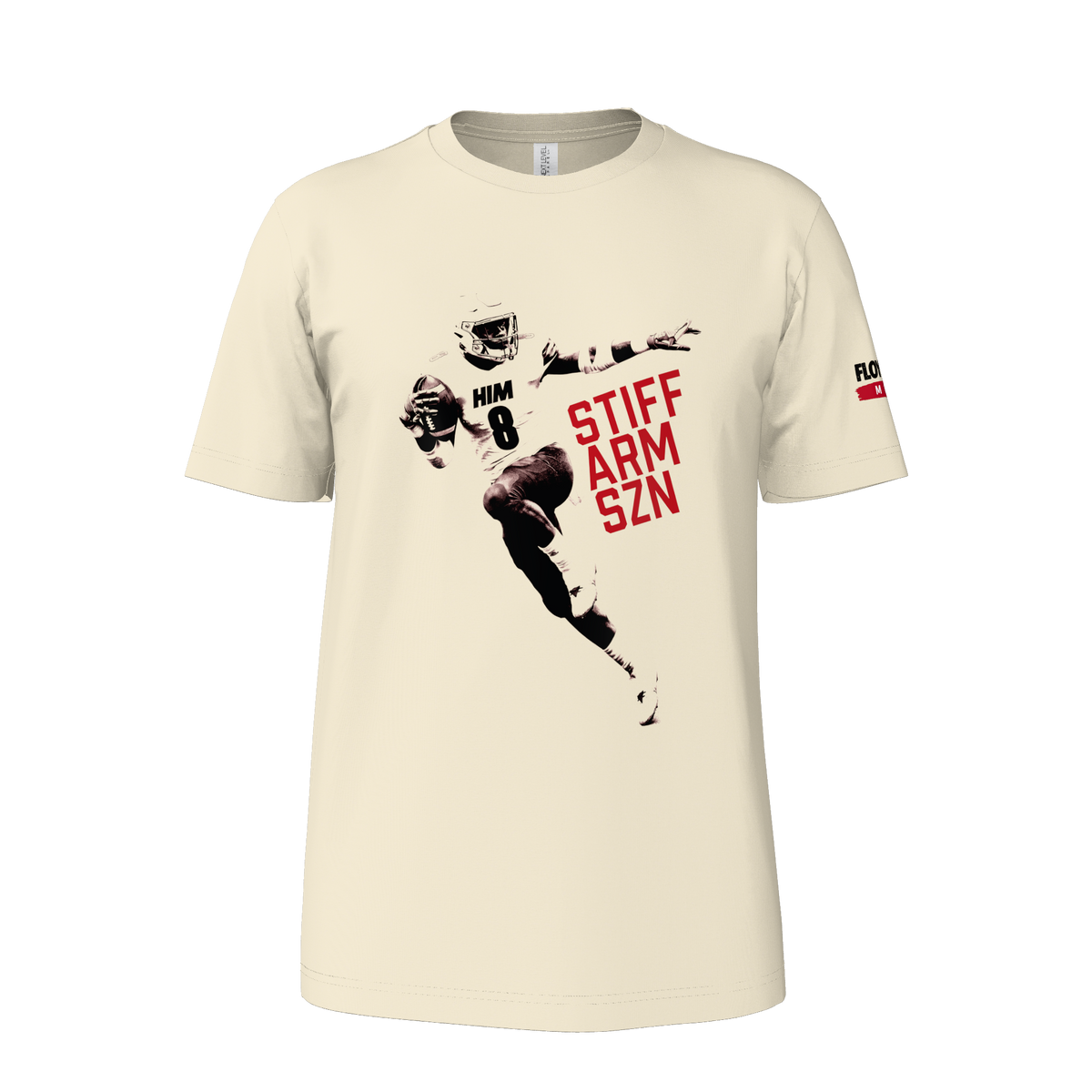 Stiff Arm Szn Tee (Washed Natural)