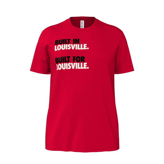 Built For Louisville Tee (Red)