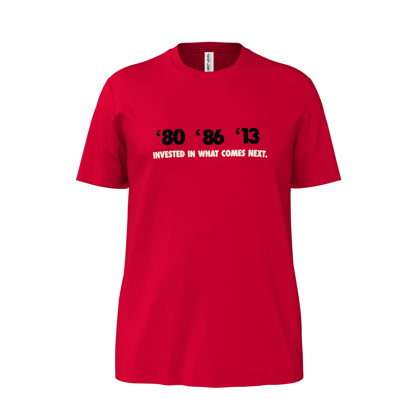 '80 '86 '13 Tee (Red)