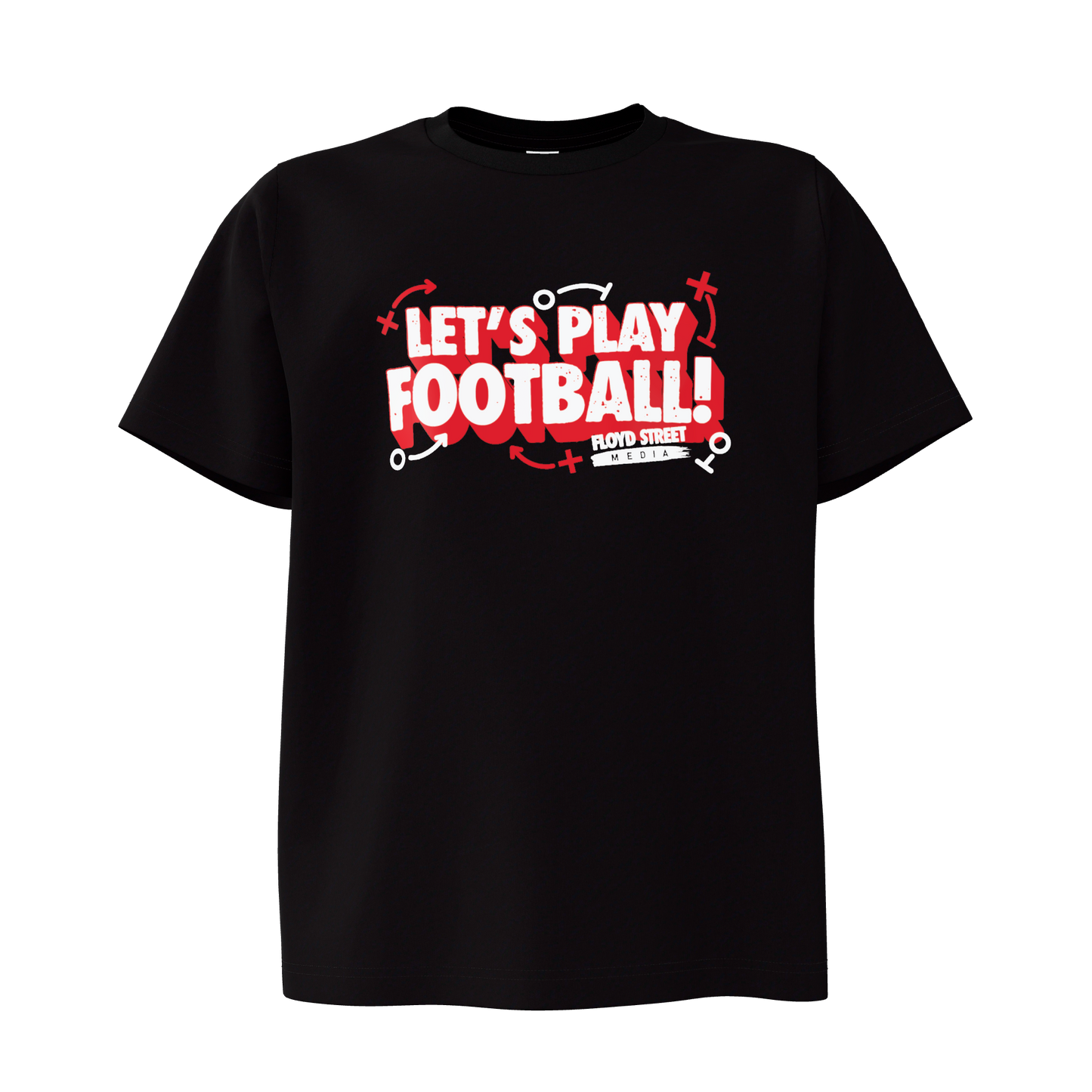 Let's Play Football Youth Tee