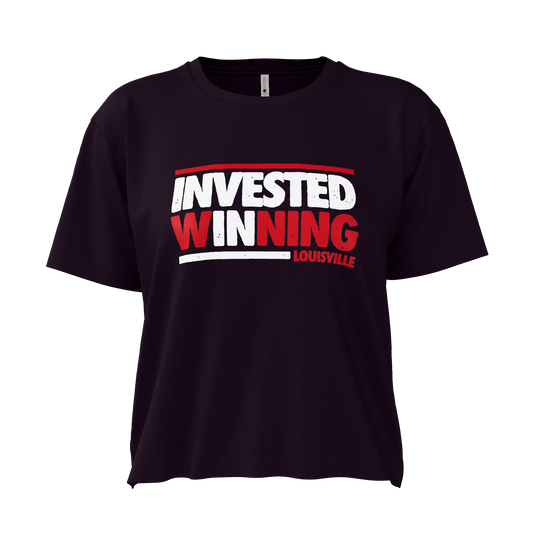 Invested In Winning Crop Tee