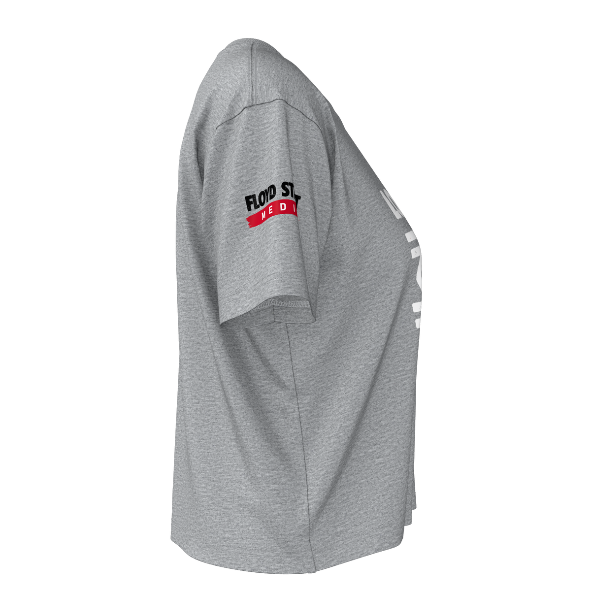 Invested In Winning Crop Tee (Heather Grey)