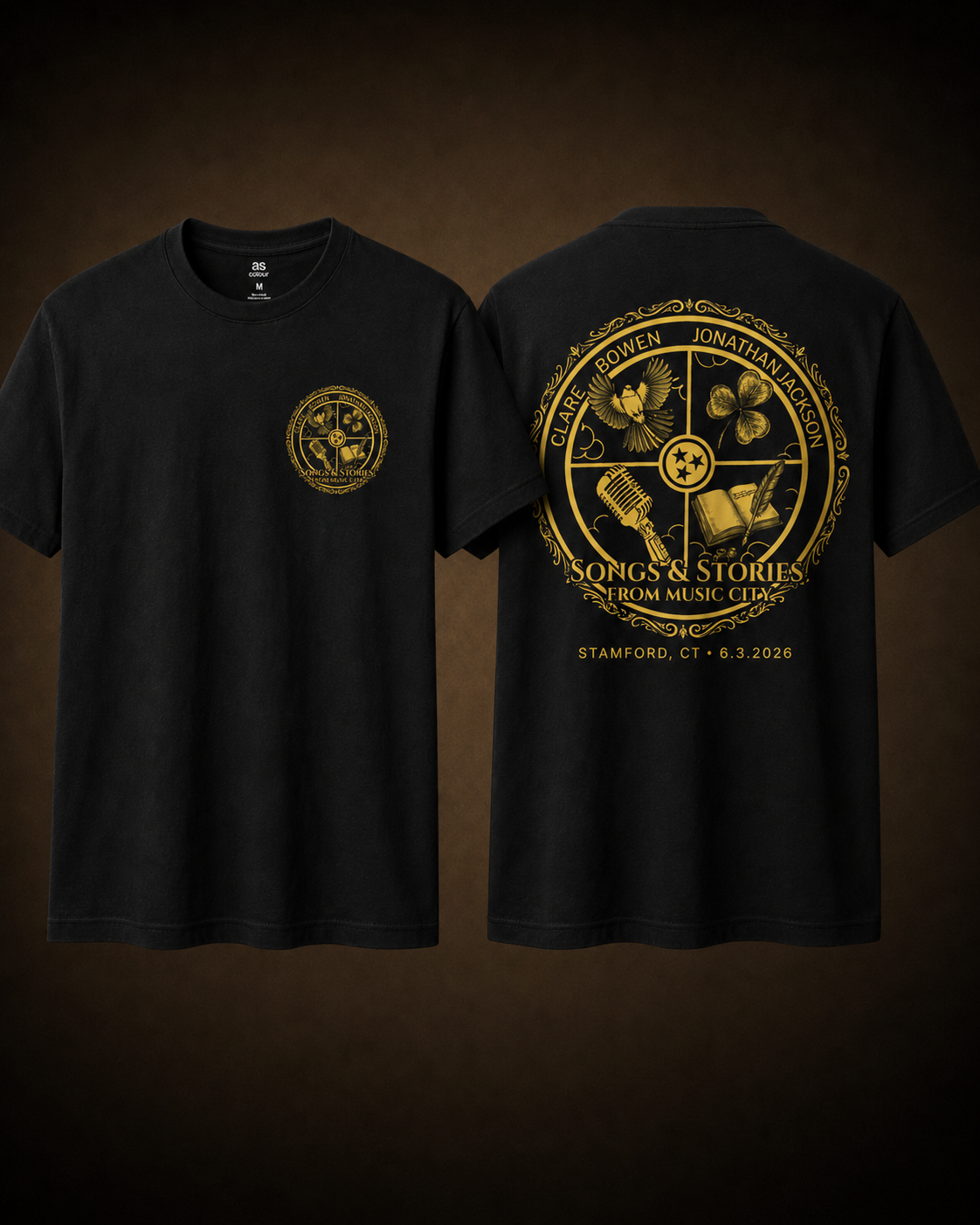 Songs & Stories Stamford Tee